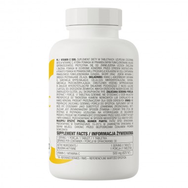 OstroVit Vitamin C 500 mg 30 таблеток, вітамін С OstroVit Vitamin C 500 mg 30 таблеток, вітамін С