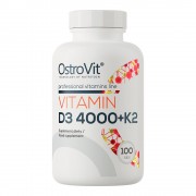 OstroVit Vitamin D3 4000 + K2 100 tabs