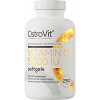 OstroVit Vitamin D3 5000 IU 250 softgels