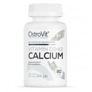OstroVit Vitamin D3 + K2 Calcium 90 tabs