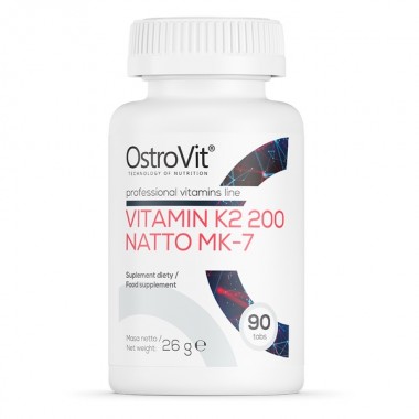 OstroVit Vitamin K2 200 Natto MK-7 90 таблеток, вітамін K2