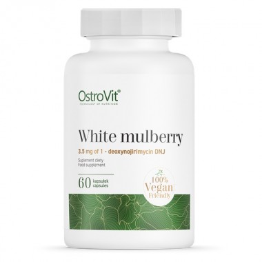 OstroVit White Mulberry VEGE 60 капсул, екстракт листя білої шовковиці