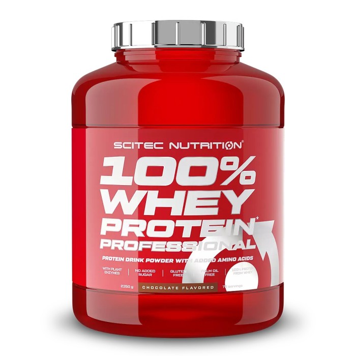 Scitec Nutrition 100% Whey Protein Professional 2350 грам, сироватковий протеїн
