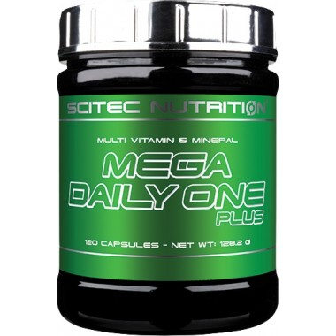 Scitec Nutrition Mega Daily One Plus 120 капсул, вітамінно-мінеральний комплекс