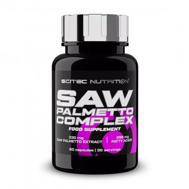 Scitec Nutrition Saw Palmetto Complex 60 капсул, экстракт пальмы сереноя