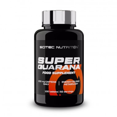 Scitec Nutrition Super Guarana 100 таблеток, гуарана