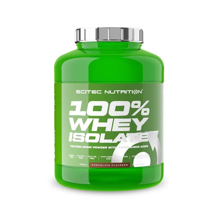 Scitec Nutrition 100% Whey Isolate 2000 грам, сироватковий ізолят