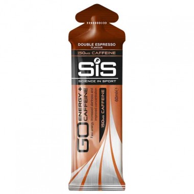 SIS Go Energy + Caffeine Gel 60 мл, легкоусвояемый изотонический гель с кофеином