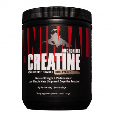 Universal Creatine Powder 300 грам, мікронізований креатин моногідрат