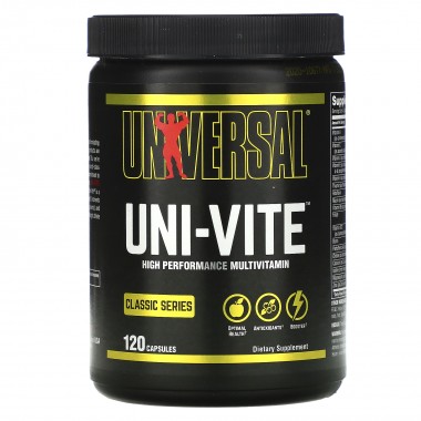 Universal Nutrition Uni-Vite 120 капсул, полівітамінний комплекс