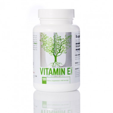 Universal Nutrition Vitamin E 100 капсул, витамин е